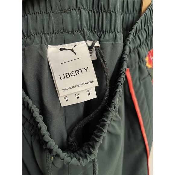 PUMA Women's x Liberty Track Pants NWOT Green Gables SIZE: M - Picture 3 of 4